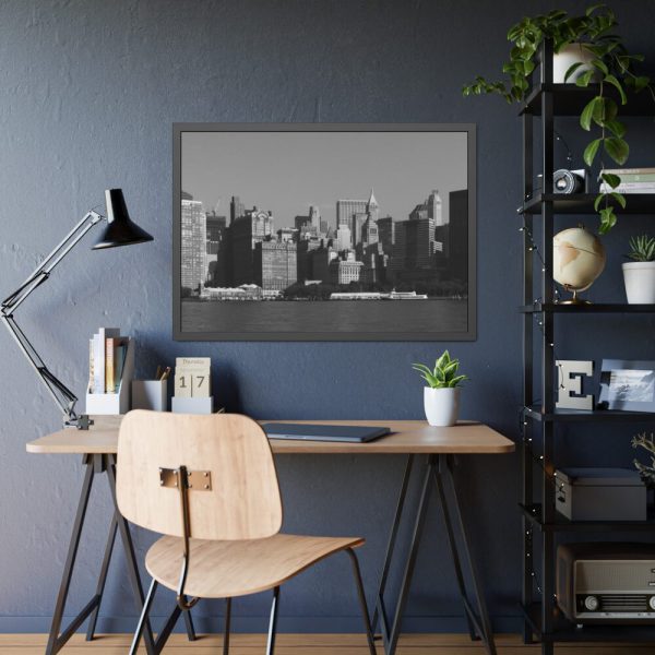 93854-146.jpg Lower Manhattan Skyline Framed Canvas