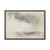 93854-172.jpg Clouds, Rain and Waves With Washes of Grey and Blue Framed Poster