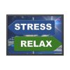93854-20.jpg Stress Relax Voltage Framed Poster