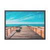 93854-228.jpg Boardwalk And Sky Framed Poster