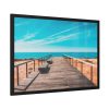 93854-229.jpg Boardwalk And Sky Framed Poster