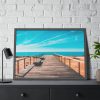 93854-231.jpg Boardwalk And Sky Framed Poster