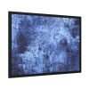 93854-237.jpg Blue Stripes With Blurred Texture Framed Poster