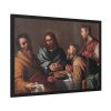 93854-249.jpg Supper at Emmaus Framed Poster