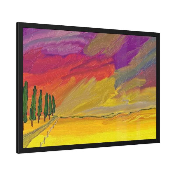 93854-257.jpg Fantasy Color Painting Framed Poster