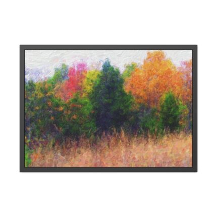 Autumn Landscape Framed Poster