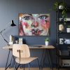 93854-294.jpg Face Painting Abstract Graffiti Framed Poster