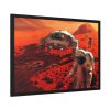 93854-317.jpg Humans on Mars Illustrated by Pat Rawlings Framed Poster