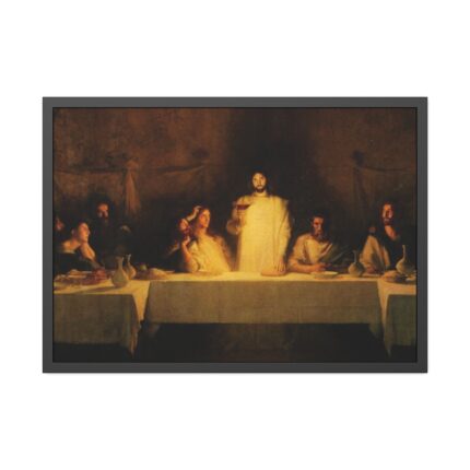 Bouveret Last Supper Framed Poster