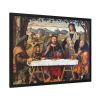 93854-329.jpg Marziale Christus in Emmaus Anagoria Framed Poster