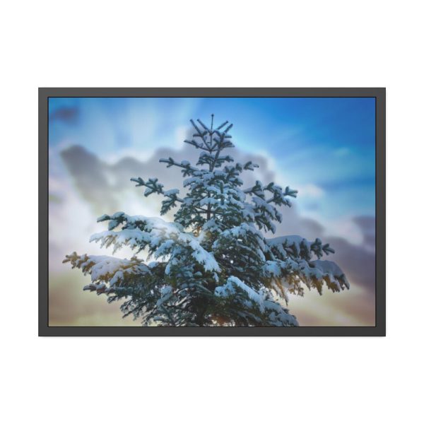 93854-336.jpg Frozen Tree Framed Poster