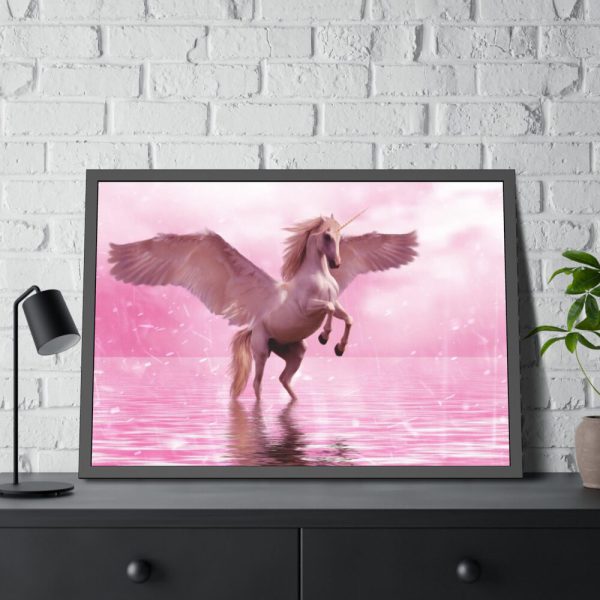 93854-395.jpg Magical Unicorn Framed Poster