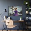 93854-418.jpg Asian Hat Dress Framed Poster