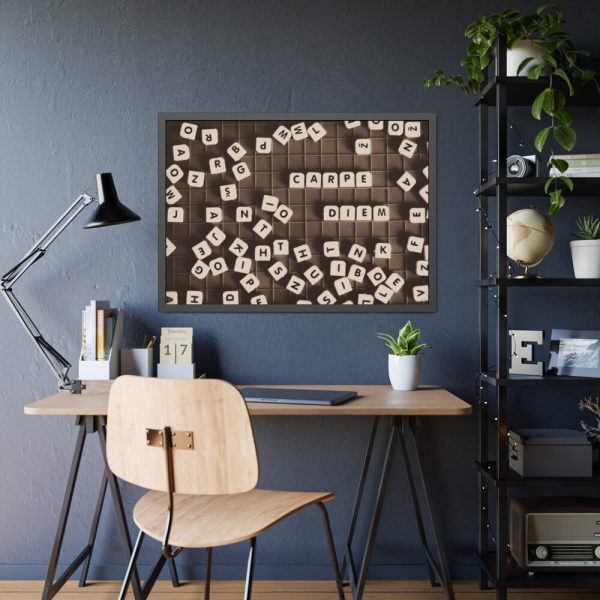 93854-42.jpg Carpe Diem Framed Poster