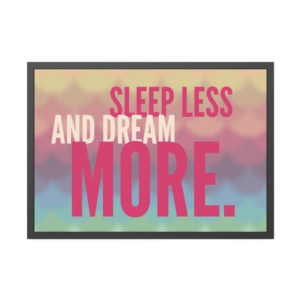 Motivational Quote Business Framed Poster
