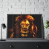 93854-447.jpg Lion King from Africa Framed Poster