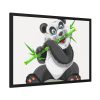 93854-457.jpg Cartoon Panda Framed Poster