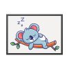 93854-500.jpg Sleeping Koala Framed Poster