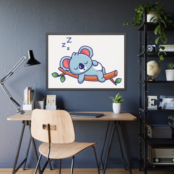 93854-502.jpg Sleeping Koala Framed Poster