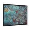 93854-509.jpg Tree Branches Covered in Ice Framed Poster