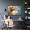 93854-530.jpg Wolf Portrait Framed Poster