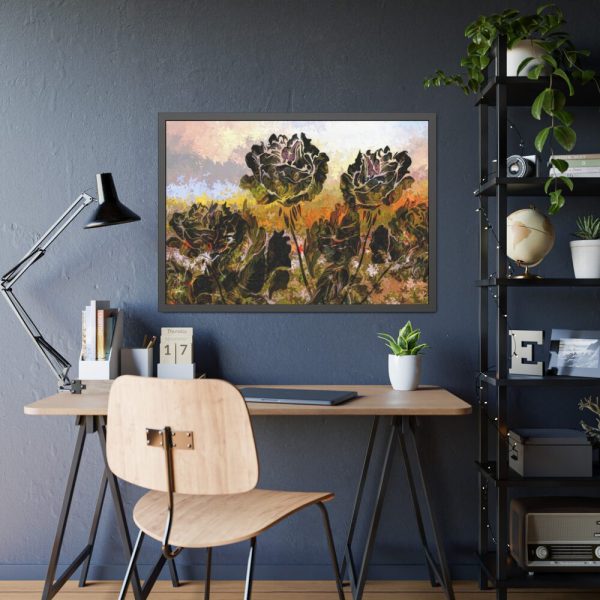 93854-534.jpg Flowers Digital Art Framed Poster