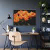 93854-546.jpg A Bouquet of Bright Orange Tulips Framed Poster