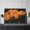 93854-547.jpg A Bouquet of Bright Orange Tulips Framed Poster