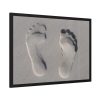 93854-553.jpg Small Footprints in the Sand Framed Poster