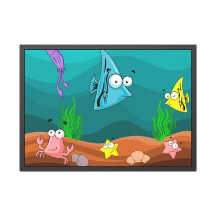 Underwater Framed Poster