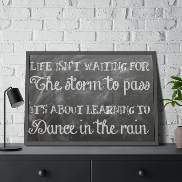93854-59.jpg Daily Inspiration Framed Poster