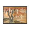 93854-612.jpg Japanese Autumn Maples With Poem Slips by Tosa Mitsuoki Framed Poster