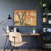 93854-614.jpg Japanese Autumn Maples With Poem Slips by Tosa Mitsuoki Framed Poster