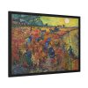 93854-629.jpg Vincent van Gogh's The Red Vineyard Framed Poster