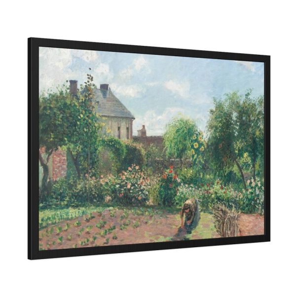93854-645.jpg The Artist's Garden Camille Pissarro Framed Poster