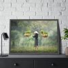 93854-667.jpg Rice Harvest Framed Poster