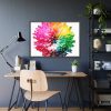 93854-674.jpg Multicolored Flower Illustration Framed Poster