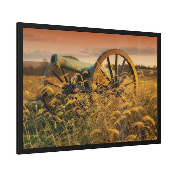 93854-681.jpg Antietam Maryland Cannon Framed Poster