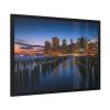 93854-77.jpg Beautiful New York City Sunset Framed Poster