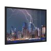 93855-109.jpg New York City Lightning Storm Framed Poster