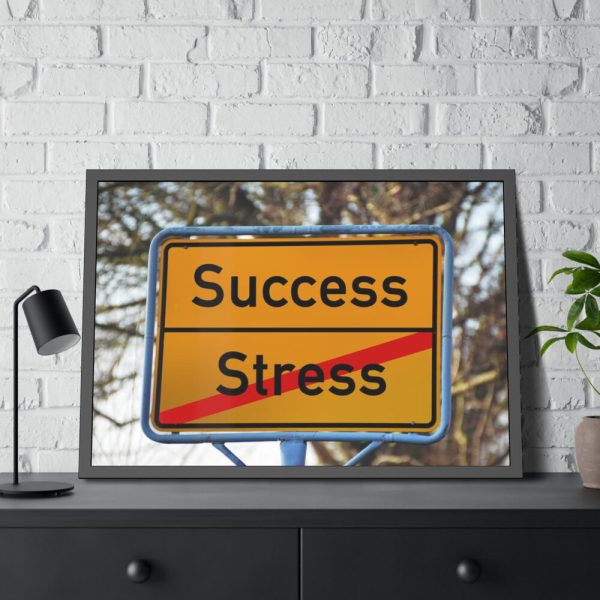 93855-11.jpg Sign for Work Framed Poster