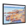 Calanque des Antibois by Henri-Edmond Cross Framed Poster
