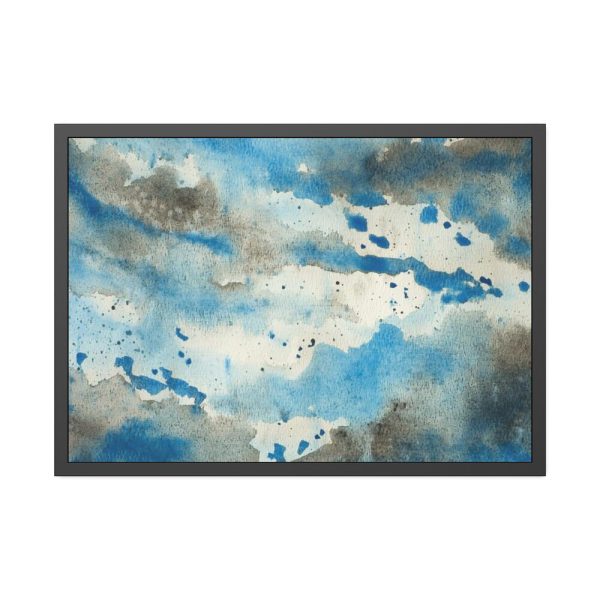 93855-136.jpg Abstract Watercolor Framed Poster