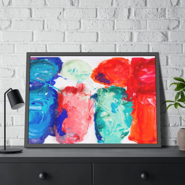 93855-143.jpg Colorful Wells Framed Poster