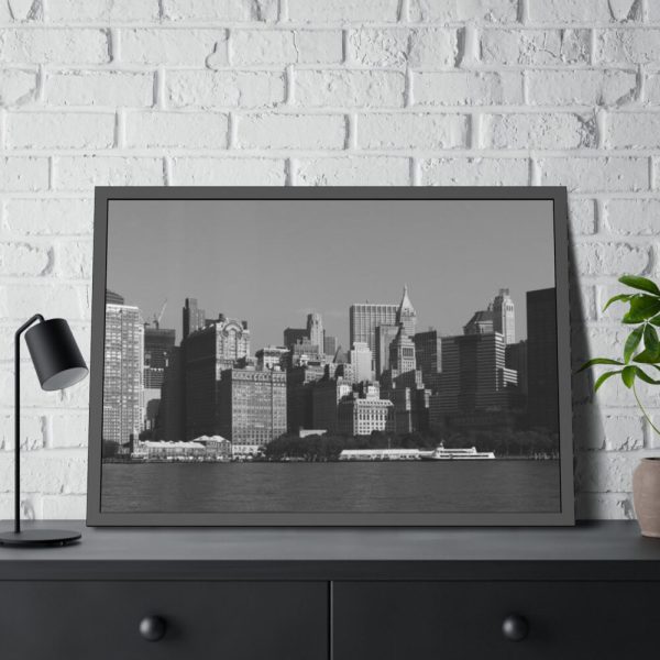 93855-147.jpg Lower Manhattan Skyline Framed Canvas