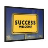 93855-17.jpg Success Welcome Invitation Framed Poster