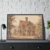 93855-191.jpg A Lodge at Cassiobury by William Henry Hunt Framed Poster