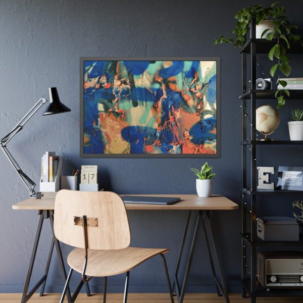 93855-206.jpg Colorful Textured Wall Framed Poster