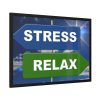 93855-21.jpg Stress Relax Voltage Framed Poster