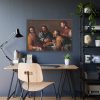 93855-250.jpg Supper at Emmaus Framed Poster